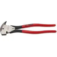 Stubai Alicate para cercas : una herramienta bien diseñada y robusta, ideal para uso profesional en la construcción de cercas. Pesa 735 gramos y mide 26 cm de longitud