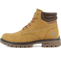 U.s. polo assn. US POLO ASSN. Botas con cordones 'Ohio' camelo / marrón