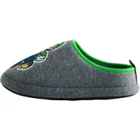 Next Zapatillas de casa gris oscuro / verde / rojo / blanco