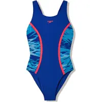 Speedo - Kid's Hyperboom Splice Muscleback Swimsuit - Traje de baño size 140, azul