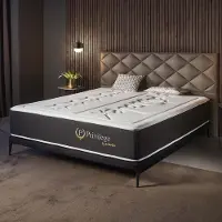 OEM Colchón cómodo de 160x200 cm, 30 cm de alto, con 7 zonas y transpirable