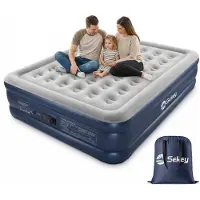 OEM Colchón inflable para 2 personas, de gran tamaño (XXL), autoinflable, con dimensiones de 203x152x46 cm