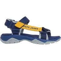Pepe Jeans para niño. PBS90060 Sandalias Mave marino (39), Plano, Velcro, Casual, moda infantil, outlet 2026.