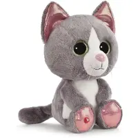 Nici Peluche Glubschis Gato Gris Felinja Colgante 25 Cm