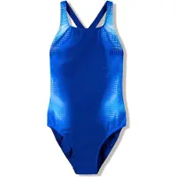 Speedo - Women's Print Medalist Swimsuit - Traje de baño size 38, azul
