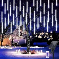 OEM Luces solares decorativas, 10 tubos, 240 LEDs, impermeables, con control remoto