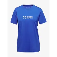 Mammut - Women's Eiger Logo T-Shirt - Camiseta de manga corta size M, azul