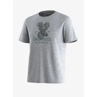 Smartwool - Moose Mode Active Short Sleeve Graphic Tee - Camiseta de merino size M, gris