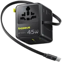 Baseus Cargador De Pared Usb-a Y Usb-c Picogo Ag11 Fast Universal 45w