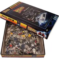 SD Toys Regreso Al Futuro Alimentado Por Un Condensador De Fluzo Puzzle 1000 Piezas