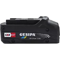 Gesipa , batería de 18 V de iones de litio, 2 Ah