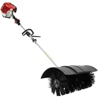 OEM Escoba aspiradora a gasolina, motor de 1,7 kW, cilindrada de 52 cm³, color y rojo
