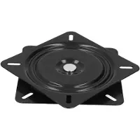 Gistuch Base giratoria de repuesto, giratoria 360°, herrajes para muebles, plato giratorio, taburete de bar