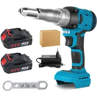 OEM Pistola de clavos eléctrica, motor sin escobillas, funcionamiento automático, 2 baterías