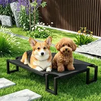 Merkloos Solidchoice: Cama elevada para perros, ideal para razas grandes