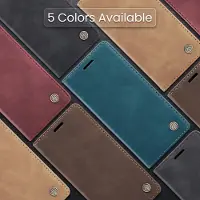 Lux-Case CaseMe Xiaomi Redmi Note 14 Pro Plus 5G / Xiaomi Redmi Note 14 Pro 5G funda vintage - Café