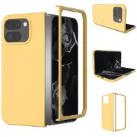 Lux-Case ABEEL Google Pixel 9 Pro Fold 5G Funda de teléfono protectora dura y resistente a los golpes Skin Touch Feeling - Amarillo