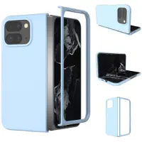 Lux-Case ABEEL Google Pixel 9 Pro Fold 5G Funda de teléfono protectora dura y resistente a los golpes Skin Touch Feeling - Baby Blue