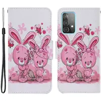 Lux-Case Funda abatible Wonderland Samsung Galaxy A33 5G - Conejos
