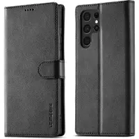 Lux-Case LC.IMEEKE Samsung Galaxy S25 Ultra funda tipo libro - Negro