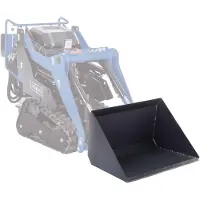 Scheppach Pala para minicargadoras - Ancho: 735 mm | Capacidad: 130 litros / 0,13 m³
