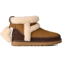 Ugg Botas 'Classic Mini Heritage' marrón / marrón claro / offwhite