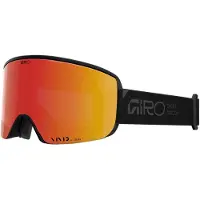 Giro - Máscaras de esquí - Axis Black Stacked/Vivid Ember - Negro