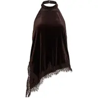 Vila Vialindra Asimétrico Top Cuello Halter