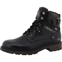 Mustang Botas con cordones 'Marian' negro