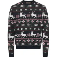Only & Sons Jersey 'ONSX-Mas' navy / pino / rojo oscuro / blanco