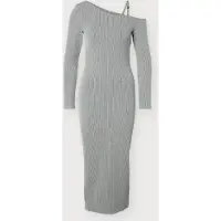 HUGO Vestido 'Nalatina' gris / negro