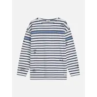 Scotch & Soda Basquiat Breton Striped Longsleeved Tshirt Navy Talla: M | Manga Larga Outlet | Hombre | Azul