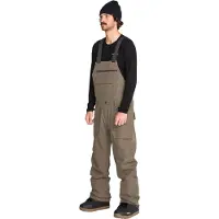 Volcom - Roan Bib Overall - Pantalones de esquí size XL, marrón