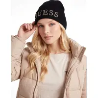 GUESS Gorra negro / plata