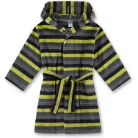 Sanetta - Kid's Terry Fleece Velours Bathrobe - Albornoz size 116, multicolor