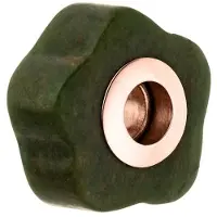 Purelei Colgante 'Jade Flower' oro rosa / verde