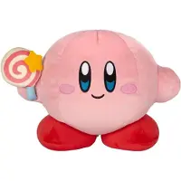 Tomy Peluche Mega Mocchi Mocchi Con Varita Mágica Invencible Kirby 33 Cm