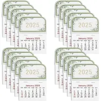 Merkloos Mini calcomanías adhesivas para calendario - 20 unidades, ideales para el coche y el hogar