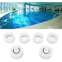 Markenlos Ruedas de repuesto para limpiafondos de piscinas - Pack de 4, fáciles de instalar, fabricadas con material ABS duradero, con una gran capacidad de tracción, un accesorio práctico para su piscina