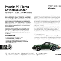 Sonstige Verlage FRANZIS 67221 - Calendario de Adviento Porsche 911 Turbo