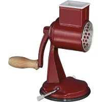 Zassenhaus , rallador tipo tambor, modelo CLASSIC, color rojo, referencia 72198, código de barras 4006528072198