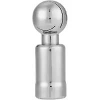 Merkloos Boquilla rociadora de 3/4 de pulgada - Acero inoxidable - Autolimpiante - Cobertura de rociado de 360° - Diámetro de limpieza máximo: 6 metros - Diseño duradero - Cabezal de limpieza