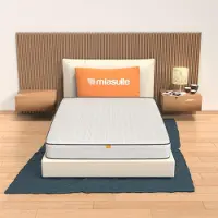 Dripio Colchón de espuma viscoelástica, 140x190 cm, altura 20 cm, ortopédico, hipoalergénico