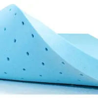 Dripio Colchón de látex con gel, 5 cm de grosor, tamaño 90x190 cm