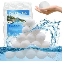 Selius 700 g de bolas filtrantes para piscina, reutilizables y ecológicas
