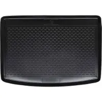 Syfax Alfombrilla de maletero Negro compatible con SEAT ARONA 2017-