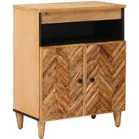 Syfax Armarios de Almacenamiento con puerta Marrón 60 x 33,5 x 75 cm
