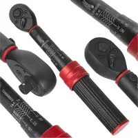 GEKO Llave dinamométrica de 1/4", rango de 1 a 6 Nm, marca Tvardy