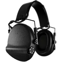 Sordin Orejeras Supreme X2 Headband leather Memory Foam, black