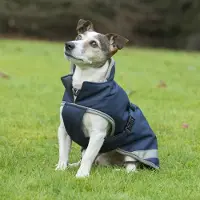 Bucas Freedom Dog Rug, 150 gramos - Talla 40 - Manta para perros - Color azul marino